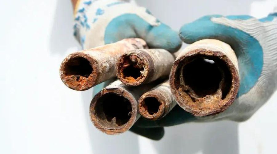 Corroded Pipes