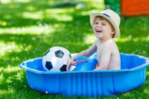 Create a water play space for kids