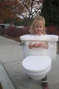 toilet costume