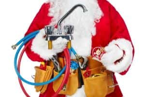 plumbing santa